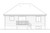 Secondary Image - Cottage House Plan - 12663 - Rear Exterior