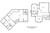 Classic House Plan - Douglas 13442 - 2nd Floor Plan