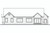 Ranch House Plan - Dambroise 14077 - Rear Exterior