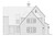 Tudor House Plan - Cadillac 14275 - Right Exterior