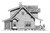 Lodge Style House Plan - Mt. Carmel 16257 - Left Exterior
