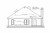 Traditional House Plan - Calverton BL 16611 - Rear Exterior