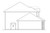Traditional House Plan - Westhaven 18316 - Left Exterior