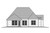 Secondary Image - European House Plan - 20979 - Rear Exterior