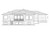Modern House Plan - Larimar Park 21550 - Rear Exterior