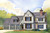 Tudor House Plan - Cascade 22392 - Front Exterior