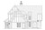 Tudor House Plan - Cascade 22392 - Left Exterior