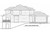 Prairie House Plan - Steele 22747 - Left Exterior