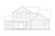 Country House Plan - Kokanee 22839 - Rear Exterior