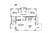 Modern House Plan - 25206 - 1st Floor Plan