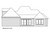 Southern House Plan - Kentwood 25301 - Rear Exterior