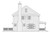 Traditional House Plan - Diamond 25628 - Left Exterior