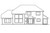 Traditional House Plan - Chivington 26371 - Rear Exterior