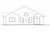 Secondary Image - Craftsman House Plan - Westwood 26472 - Rear Exterior