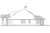 Contemporary House Plan - Ainsley 29878 - Rear Exterior