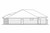 Ranch House Plan - West Creek 34160 - Right Exterior