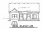 Secondary Image - Craftsman House Plan - Telluride Gable FB 36193 - Rear Exterior
