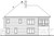 Secondary Image - Country House Plan - The Gallagher 3 37689 - Rear Exterior