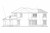 Southwest House Plan - Bellaire 40357 - Right Exterior