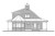 Secondary Image - Country House Plan - Florence 2 40487 - Front Exterior