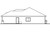 Ranch House Plan - Arvada 41850 - Right Exterior
