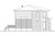 Contemporary House Plan - 42596 - Left Exterior