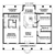 Country House Plan - 43099 - 1st Floor Plan