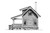 Lodge Style House Plan - Sun River 44042 - Right Exterior