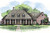 Southern House Plan - Plantation 44913 - Front Exterior