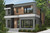 Modern House Plan - Essex 3 45789 - Front Exterior