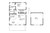 A-Frame House Plan - 46349 - 1st Floor Plan