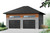 Contemporary House Plan - Cobble Lane 3 46458 - Front Exterior