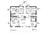 Modern House Plan - 46499 - 1st Floor Plan