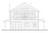 Traditional House Plan - 46539 - Front Exterior