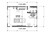 Traditional House Plan - 46539 - 1st Floor Plan