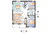 Cottage House Plan - Sisken 46593 - 1st Floor Plan