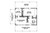 A-Frame House Plan - 47839 - 1st Floor Plan