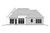 Secondary Image - Ranch House Plan - 48093 - Rear Exterior