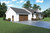 Farmhouse House Plan - 48489 - Left Exterior