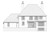 European House Plan - Plymouth 48611 - Rear Exterior