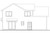 Craftsman House Plan - Calhoun 48961 - Rear Exterior