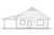 Secondary Image - Cottage House Plan - Wolf Creek Cottage 49781 - Rear Exterior
