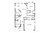 Cottage House Plan - Allison 50777 - 1st Floor Plan