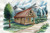 A-Frame House Plan - 54083 - Front Exterior