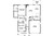 Craftsman House Plan - Logan 54962 - 1st Floor Plan