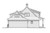 Farmhouse House Plan - 55313 - Left Exterior
