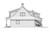 Farmhouse House Plan - 55313 - Right Exterior