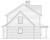 Traditional House Plan - Bedford 55332 - Left Exterior