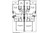 Ranch House Plan - 55364 - 1st Floor Plan
