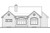Secondary Image - Ranch House Plan - Oakdale 3 55821 - Rear Exterior